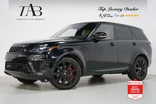 Used 2019 Land Rover Range Rover Sport V8 SC DYNAMIC | REAR ENTERTAINMENT | 21 IN WHEELS for sale in Vaughan, ON