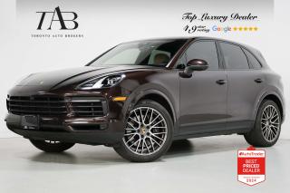 This Beautiful 2021 Porsche Cayenne is a local Ontario vehicle with a clean Carfax report and remaining manufacture warranty June 24, 2025 or 80,000kms. It offers a luxurious and dynamic driving experience, making it a great choice for those seeking a sporty SUV with advanced technology, premium features, and Porsches renowned driving dynamics.

Key Features Includes:

- Navigation
- Bluetooth
- Surround Camera System
- Parking Sensors
- Panoramic Sunroof
- BOSE Sound System
- Sirius XM Radio
- Porsche Connect App
- Front Heated Seats
- Heated Steering Wheel
- Cruise Control
- Lane Change Assist
- Porsche Active Safe
- Park Assist
- Collision Warning
- 21" Alloy Wheels  

NOW OFFERING 3 MONTH DEFERRED FINANCING PAYMENTS ON APPROVED CREDIT.

 Looking for a top-rated pre-owned luxury car dealership in the GTA? Look no further than Toronto Auto Brokers (TAB)! Were proud to have won multiple awards, including the 2024 AutoTrader Best Priced Dealer, 2024 CBRB Dealer Award, the Canadian Choice Award 2024, the 2024 BNS Award, the 2024 Three Best Rated Dealer Award, and many more!

With 30 years of experience serving the Greater Toronto Area, TAB is a respected and trusted name in the pre-owned luxury car industry. Our 30,000 sq.Ft indoor showroom is home to a wide range of luxury vehicles from top brands like BMW, Mercedes-Benz, Audi, Porsche, Land Rover, Jaguar, Aston Martin, Bentley, Maserati, and more. And we dont just serve the GTA, were proud to offer our services to all cities in Canada, including Vancouver, Montreal, Calgary, Edmonton, Winnipeg, Saskatchewan, Halifax, and more.

At TAB, were committed to providing a no-pressure environment and honest work ethics. As a family-owned and operated business, we treat every customer like family and ensure that every interaction is a positive one. Come experience the TAB Lifestyle at its truest form, luxury car buying has never been more enjoyable and exciting!

We offer a variety of services to make your purchase experience as easy and stress-free as possible. From competitive and simple financing and leasing options to extended warranties, aftermarket services, and full history reports on every vehicle, we have everything you need to make an informed decision. We welcome every trade, even if youre just looking to sell your car without buying, and when it comes to financing or leasing, we offer same day approvals, with access to over 50 lenders, including all of the banks in Canada. Feel free to check out your own Equifax credit score without affecting your credit score, simply click on the Equifax tab above and see if you qualify.

So if youre looking for a luxury pre-owned car dealership in Toronto, look no further than TAB! We proudly serve the GTA, including Toronto, Etobicoke, Woodbridge, North York, York Region, Vaughan, Thornhill, Richmond Hill, Mississauga, Scarborough, Markham, Oshawa, Peteborough, Hamilton, Newmarket, Orangeville, Aurora, Brantford, Barrie, Kitchener, Niagara Falls, Oakville, Cambridge, Kitchener, Waterloo, Guelph, London, Windsor, Orillia, Pickering, Ajax, Whitby, Durham, Cobourg, Belleville, Kingston, Ottawa, Montreal, Vancouver, Winnipeg, Calgary, Edmonton, Regina, Halifax, and more.

Call us today or visit our website to learn more about our inventory and services. And remember, all prices exclude applicable taxes and licensing, and vehicles can be certified at an additional cost of $799.