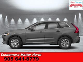 <b>R DESIGN !! AWD !! NAVIGATION, 360 CAMERA, PARK SENSORS, COLLISION SENSORS, LANE KEEPING, BLIND SPOT, AUTO PARK ASSIST, BENDING LIGHTS, ADAPTIVE CRUISE, AUTO HIGH BEAM, PANO ROOF, LEATHER, POWER SEATS, HEATED STEERING WHEEL, POWER LIFTGATE, 21-IN ALLOYS</b><br>  <br>CMH certifies that all vehicles meet DOUBLE the Ministry standards for Brakes and Tires<br><br> <br>    This  2018 Volvo XC60 is for sale today. <br> <br>Freshly remodeled, this 2018 Volvo XC60 is Volvos first step into the future with a new very unique design making this compact luxury SUV unmistakably a Volvo. The high rated safety record is once again revived in this face-lifted XC60, and among the long list of other standard premium options, it is probably one of the most technologically advanced compact luxury SUVs on sale.This  SUV has 137,499 kms. Its  grey in colour  . It has an automatic transmission and is powered by a  316HP 2.0L 4 Cylinder Engine. <br> <br> Our XC60s trim level is T6 AWD R-Design. The Tr AWD R-Design XC 60 is a sportier version of this compact SUV featuring options such as heated R-Design front power adjustable seats, a sport leather and aluminum steering wheel with multiple functions, R-Design leather and Nubuck textile seats, a sport tuned suspension, automatic transmission with driver selectable mode, a high performance 10 speaker stereo with Sensus navigation, satellite radio USB and Bluetooth connectivity and much more.<br> <br>To apply right now for financing use this link : <a href=https://www.cmhniagara.com/financing/ target=_blank>https://www.cmhniagara.com/financing/</a><br><br> <br/><br>Trade-ins are welcome! Financing available OAC ! Price INCLUDES a valid safety certificate! Price INCLUDES a 60-day limited warranty on all vehicles except classic or vintage cars. CMH is a Full Disclosure dealer with no hidden fees. We are a family-owned and operated business for over 30 years! o~o
