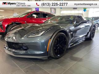 <b>10/10</b><br>   Compare at $81365 - Myers Cadillac is just $78995! <br> <br>INCOMING! 2019 GRAND SPORT COUPE- SHADOW GREY METALLIC, - GT BUCKET SEATS, PERFORMANCE REAR AXLE, 2.73 AXLE RATIO, LIMITED SLIP,  BLACK BRAKE CALIPERS, NAV, APPLE CARPLAY, BOSE(R) SPEAKER SYSTEM, - PERFORMANCE DATA AND VIDEO RECORDER, INCLUDES FRONT VISION CAMERA AND NAVIGATION SYSTEM, REAR VISION CAMERA, GRAND SPORT HERITAGE PACKAGE BATTERY PROTECTION PACKAGE,  CARBON FLASH METALLIC FENDER HASH MARKS, 4 NEW TIRES, CERTIFIED, NO ADMIN FEES, CLEAN CARFAX<br> <br>To apply right now for financing use this link : <a href=https://creditonline.dealertrack.ca/Web/Default.aspx?Token=b35bf617-8dfe-4a3a-b6ae-b4e858efb71d&Lang=en target=_blank>https://creditonline.dealertrack.ca/Web/Default.aspx?Token=b35bf617-8dfe-4a3a-b6ae-b4e858efb71d&Lang=en</a><br><br> <br/><br>All prices include Admin fee and Etching Registration, applicable Taxes and licensing fees are extra.<br>*LIFETIME ENGINE TRANSMISSION WARRANTY NOT AVAILABLE ON VEHICLES WITH KMS EXCEEDING 140,000KM, VEHICLES 8 YEARS & OLDER, OR HIGHLINE BRAND VEHICLE(eg. BMW, INFINITI. CADILLAC, LEXUS...)<br> Come by and check out our fleet of 40+ used cars and trucks and 140+ new cars and trucks for sale in Ottawa.  o~o