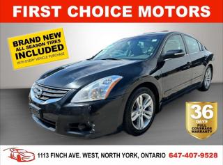 Welcome to First Choice Motors, the largest car dealership in Toronto of pre-owned cars, SUVs, and vans priced between $5000-$15,000. With an impressive inventory of over 300 vehicles in stock, we are dedicated to providing our customers with a vast selection of affordable and reliable options. <br><br>Were thrilled to offer a used 2011 Nissan Altima 3.5 SR, black color with 240,000km (STK#7359) This vehicle was $6990 NOW ON SALE FOR $5990. It is equipped with the following features:<br>- Automatic Transmission<br>- Leather Seats<br>- Sunroof<br>- Heated seats<br>- Reverse camera<br>- Alloy wheels<br>- Power windows<br>- Power locks<br>- Power mirrors<br>- Air Conditioning<br><br>At First Choice Motors, we believe in providing quality vehicles that our customers can depend on. All our vehicles come with a 36-day FULL COVERAGE warranty. We also offer additional warranty options up to 5 years for our customers who want extra peace of mind.<br><br>Furthermore, all our vehicles are sold fully certified with brand new brakes rotors and pads, a fresh oil change, and brand new set of all-season tires installed & balanced. You can be confident that this car is in excellent condition and ready to hit the road.<br><br>At First Choice Motors, we believe that everyone deserves a chance to own a reliable and affordable vehicle. Thats why we offer financing options with low interest rates starting at 7.9% O.A.C. Were proud to approve all customers, including those with bad credit, no credit, students, and even 9 socials. Our finance team is dedicated to finding the best financing option for you and making the car buying process as smooth and stress-free as possible.<br><br>Our dealership is open 7 days a week to provide you with the best customer service possible. We carry the largest selection of used vehicles for sale under $9990 in all of Ontario. We stock over 300 cars, mostly Hyundai, Chevrolet, Mazda, Honda, Volkswagen, Toyota, Ford, Dodge, Kia, Mitsubishi, Acura, Lexus, and more. With our ongoing sale, you can find your dream car at a price you can afford. Come visit us today and experience why we are the best choice for your next used car purchase!<br><br>All prices exclude a $10 OMVIC fee, license plates & registration  and ONTARIO HST (13%)
