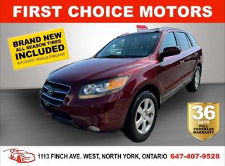 Used 2007 Hyundai Santa Fe GLS ~AUTOMATIC, FULLY CERTIFIED WITH WARRANTY!!!~ for sale in North York, ON
