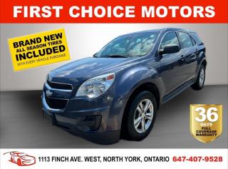 Used 2013 Chevrolet Equinox LS ~AUTOMATIC, FULLY CERTIFIED WITH WARRANTY!!!~ for sale in North York, ON