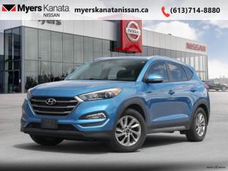 Compare at $14835 - KANATA NISSAN PRICE is just $13995! <br> <br>   For a versatile crossover with an upscale look and feel, this Hyundai Tucson is an excellent value. This  2016 Hyundai Tucson is for sale today in Kanata. This  SUV has 161,100 kms. Its  blue carribian in colour  . It has an automatic transmission and is powered by a  164HP 2.0L 4 Cylinder Engine. <br> <br/><br>*LIFETIME ENGINE TRANSMISSION WARRANTY NOT AVAILABLE ON VEHICLES WITH KMS EXCEEDING 140,000KM, VEHICLES 8 YEARS & OLDER, OR HIGHLINE BRAND VEHICLE(eg. BMW, INFINITI. CADILLAC, LEXUS...)<br> Come by and check out our fleet of 40+ used cars and trucks and 100+ new cars and trucks for sale in Kanata.  o~o
