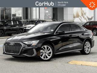 Used 2023 Audi A3 Sedan Progressiv Sunroof Driver Assists Heated Seats for sale in Thornhill, ON