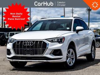 
Tried-and-true, this 2022 Audi Q3 Quattro Komfort makes room for the whole team. SIDEGUARD Curtain 1st And 2nd Row Airbags, Side Impact Beams, Power Rear Child Safety Locks, Outboard Front Lap And Shoulder Safety Belts -inc: Rear Centre 3 Point, Height Adjusters and Pretensioners, Low Tire Pressure Warning. Our advertised prices are for consumers (i.e. end users) only.
Non-Daily Rental.
Clean CARFAX! The CARFAX report indicates that it was previously registered in Nova Scotia
 

Let the Audi Q3 Quattro Put Your Familys Safety First 
Power Panoramic Sunroof, First aid kit, Electronic Stability Control (ESC), Dual Stage Driver And Passenger Seat-Mounted Side Airbags, Dual Stage Driver And Passenger Front Airbags, Collision Mitigation-Front, Back-Up Camera, Audi pre sense basic and front, Audi connect Security and Assistance Emergency Sos, Airbag Occupancy Sensor, ABS And Driveline Traction Control.

 

Loaded with Additional Options
Heated Leather Steering Wheel, Dual Zone Front Automatic Air Conditioning, Auto On/Off Aero-Composite Led Low/High Beam Daytime Running Auto-Leveling Headlamps w/Delay-Off, Power Liftgate Rear Cargo Access, Rain Detecting Variable Intermittent Wipers w/Heated Jets, Tailgate/Rear Door Lock Included w/Power Door Locks, Cruise Control, Gauges -inc: Speedometer, Odometer, Engine Coolant Temp, Tachometer, Oil Level, Trip Odometer and Trip Computer, Heated Front Bucket Seats -inc: power driver seat, manually adjustable passenger seat and 4-way power lumbar support for drivers seat, Power Door Locks w/Autolock Feature, Proximity Key For Doors And Push Button Start, Radio w/Seek-Scan, Clock, Speed Compensated Volume Control, Steering Wheel Controls, Voice Activation, Radio Data System and External Memory Control, MMI Radio Plus w/SiriusXM Satellite -inc: Audi smartphone interface, Bluetooth and USB-C charging port, 8.8 touch display and 10-speaker Audi sound system, 17Alloy Rims

 

Drive Happy with CarHub
*** All-inclusive, upfront prices -- no haggling, negotiations, pressure, or games

 

*** Purchase or lease a vehicle and receive a $1000 CarHub Rewards card for service

*** 3 day CarHub Exchange program available on most used vehicles. Details: www.caledonchrysler.ca/exchange-program/

*** 36 day CarHub Warranty on mechanical and safety issues and a complete car history report

*** Purchase this vehicle fully online on CarHub websites

 

Transparency Statement
Online prices and payments are for finance purchases -- please note there is a $750 finance/lease fee. Cash purchases for used vehicles have a $2,200 surcharge (the finance price + $2,200), however cash purchases for new vehicles only have tax and licensing extra -- no surcharge. NEW vehicles priced at over $100,000 including add-ons or accessories are subject to the additional federal luxury tax. While every effort is taken to avoid errors, technical or human error can occur, so please confirm vehicle features, options, materials, and other specs with your CarHub representative. This can easily be done by calling us or by visiting us at the dealership. CarHub used vehicles come standard with 1 key. If we receive more than one key from the previous owner, we include them with the vehicle. Additional keys may be purchased at the time of sale. Ask your Product Advisor for more details. Payments are only estimates derived from a standard term/rate on approved credit. Terms, rates and payments may vary. Prices, rates and payments are subject to change without notice. Please see our website for more details.
