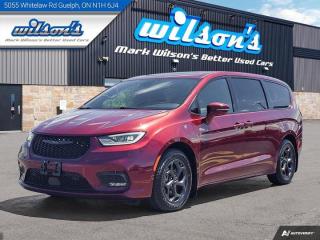 Used 2022 Chrysler Pacifica Hybrid Limited S, Leather, Nav, Pano Roof, Adaptive Cruise, BSM, Heated Steering + Seats & Much More! for sale in Guelph, ON
