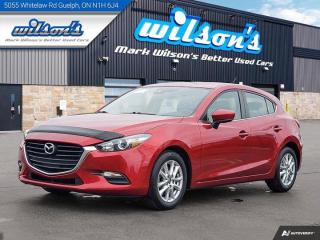 Used 2018 Mazda MAZDA3 Sport 50th Anniversary Edition, Auto, Leather, Heated Steering + Seats, Bluetooth, Rear Camera & More! for sale in Guelph, ON