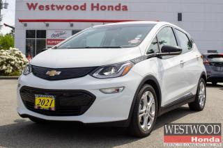 Recent Arrival! Summit White 2021 Chevrolet Bolt EV 4D Wagon LT LT Battery warranty until Feb 2032 FWD 1-Speed Automatic Electric Drive UnitOne low hassle free pre negotiated price, Over 400kms of range, NO PST!, Ask us about our 24 Hour EV test drive, Electric charge cord and 2 keys with every purchase of an EV from Westwood Honda, Automatic Emergency Braking, Driver Confidence II Package, Following Distance Indicator, Forward Collision Alert, Front Pedestrian Braking, IntelliBeam Automatic On/Off High Beam, Lane Keep Assist w/Lane Departure Warning.We specialize in getting you into vehicles with 0 emissions, We have been the largest retailer in Canada of used EVs over the last 10 years . HOV lane access and a fraction of gas-vehicle maintenance costs. Looking for a specific model thats not in our inventory? Our sourcing experts will find one for you. Westwood Hondas EV sales last year will keep approximately 600,000 metric tons of carbon dioxide out of the atmosphere over the next 4 years. Join the Revolution, save the planet, AND save money. Westwood Hondas Buy Smart Standard program includes a thorough safety inspection, detailed Car Proof report that shows the history of the car youre buying, a 6-month warranty on tires, brakes, and bulbs, and 3 free months of Sirius radio where equipped! . We give you a complete professional detail, a full charge, our best low price first based on live market pricing, to guarantee you tremendous value and a non-stressful, no-haggle experience. Buy your car from home.Just click build your deal to start the process. It is easy 7 day Exchange Policy! $588 admin fee. Westwood Honda DL #31286.Reviews:  * Most owners love the Bolt because of the convenience of never having to stop for fuel. When used for commuting, simply plug in at work and again at home and it negates the need to stop for charging. Source: autoTRADER.ca
