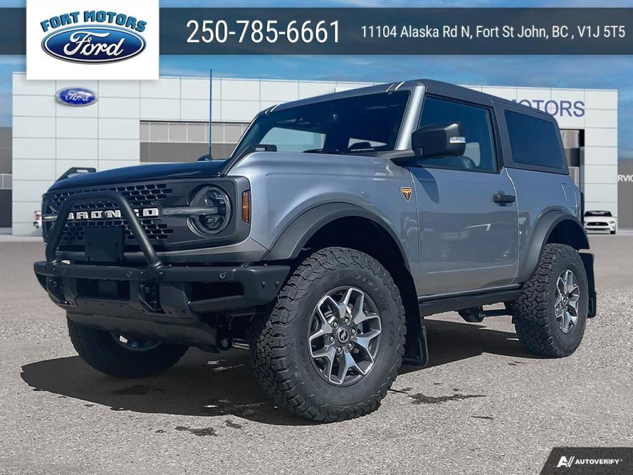 New 2024 Ford Bronco Badlands™ for sale in Fort St John, BC