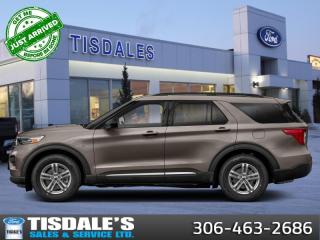 Used 2021 Ford Explorer XLT  -  Apple CarPlay -  Android Auto for sale in Kindersley, SK