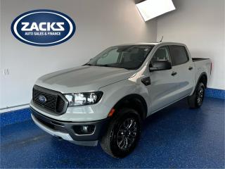 New Price! 2021 Ford Ranger XLT XLT Sport CrewCab | Zacks Certified | Certified. 10-Speed Automatic 4WD Cactus Gray EcoBoost 2.3L I4 GTDi DOHC Turbocharged VCT<br>Odometer is 7681 kilometers below market average!<br><br>4WD, ABS brakes, Alloy wheels, AM/FM radio: SiriusXM, Black Grille w/Magnetic Surround, Black Wheel-Lip Moulding, Class IV Trailer Hitch Receiver, Compass, Electronic Stability Control, Equipment Group 300A Standard, Front Bucket Seats, Front dual zone A/C, Front fog lights, Illuminated entry, Low tire pressure warning, Magnetic Front & Rear Bumper, Power windows, Remote keyless entry, Sport Box Decal, Tilt steering wheel, Traction control, Trailer Tow Package, Wheels: 17 Magnetic Painted Aluminum, XLT Sport Appearance Package.<br><br>Certification Program Details: Fully Reconditioned | Fresh 2 Yr MVI | 30 day warranty* | 110 point inspection | Full tank of fuel | Krown rustproofed | Flexible financing options | Professionally detailed<br><br>This vehicle is Zacks Certified! Youre approved! We work with you. Together well find a solution that makes sense for your individual situation. Please visit us or call 902 843-3900 to learn about our great selection.<br><br>With 22 lenders available Zacks Auto Sales can offer our customers with the lowest available interest rate. Thank you for taking the time to check out our selection!