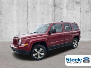 Deep Cherry Red Crystal Pearlcoat2016 Jeep Patriot High Altitude4WD 6-Speed Automatic 2.4L I4 DOHC 16VVALUE MARKET PRICING!!, 4WD, Dark Slate Grey Leather.ALL CREDIT APPLICATIONS ACCEPTED! ESTABLISH OR REBUILD YOUR CREDIT HERE. APPLY AT https://steeleadvantagefinancing.com/6198 We know that you have high expectations in your car search in Halifax. So if youre in the market for a pre-owned vehicle that undergoes our exclusive inspection protocol, stop by Steele Ford Lincoln. Were confident we have the right vehicle for you. Here at Steele Ford Lincoln, we enjoy the challenge of meeting and exceeding customer expectations in all things automotive.