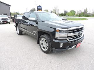 Used 2017 Chevrolet Silverado 1500 High Country 5.3L 4X4 Sunroof  New Tires No Rust for sale in Gorrie, ON