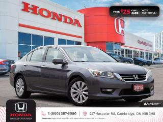 Used 2015 Honda Accord EX-L V6 HEATED SEATS | BLUETOOTH | REARVIEW CAMERA for sale in Cambridge, ON