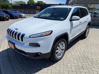 2015 Jeep Cherokee Limited 4X4 
- In Brilliant White
- Powerful 3.2 L  6 Cylinder engine paired with a nine speed transmission
- Touchscreen infotainment
- Navigation
- Satellite Radio capable
- Heated front seats
- Vented front seats
- Heated Steering wheel
- Premium Black leather seating
- Built in tow package
Come see us today for details.