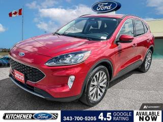 Used 2020 Ford Escape Titanium Hybrid LEATHER | HEATED SEATS & WHEEL | HYBRID for sale in Kitchener, ON