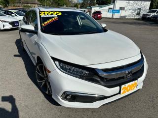 Used 2019 Honda Civic Touring, Loaded, Navigation, Leather, Sunroof for sale in Kitchener, ON