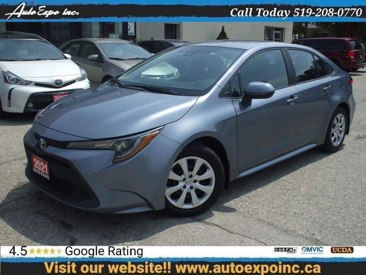 Used 2021 Toyota Corolla LE,Auto,A/C,Backup Camera,Certified,Bluetooth,,, for sale in Kitchener, ON