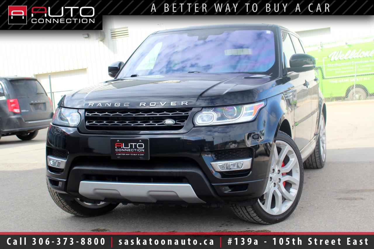 Used 2016 Land Rover Range Rover Sport 5.0L V8 Supercharged - 4x4 - 510HP - COOLED SEATS - HEATED REAR SEATS AND STEERING WHEEL - NAVIGATION - PANORAMIC MOONROOF for sale in Saskatoon, SK