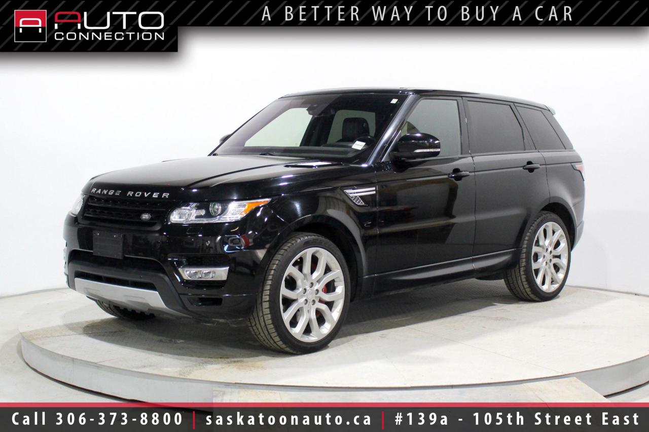 Used 2016 Land Rover Range Rover Sport 5.0L V8 Supercharged - 4x4 - 510HP - COOLED SEATS - HEATED REAR SEATS AND STEERING WHEEL - NAVIGATION - PANORAMIC MOONROOF for sale in Saskatoon, SK