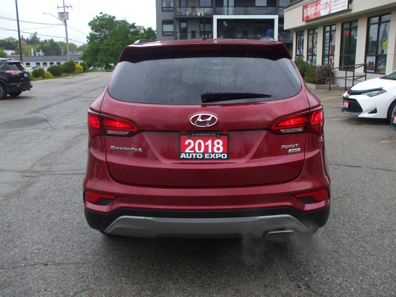 2018 Hyundai Santa Fe Sport Sport,AWD,A/C,Certified,Bluetooth,Backup camera,,, - Photo #4