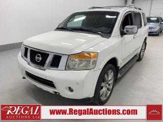 Used 2011 Nissan Armada Platinum Edition for sale in Calgary, AB