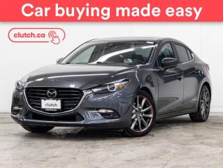 Used 2018 Mazda MAZDA3 GT w/ Premium Pkg w/ Backup Cam, Bluetooth, Nav for sale in Toronto, ON