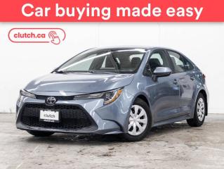 Used 2020 Toyota Corolla L w/ Apple CarPlay, Rearview Cam, Bluetooth for sale in Toronto, ON