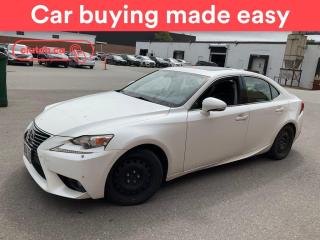 Used 2014 Lexus IS 250 AWD w/ Rearview Cam, Bluetooth, Nav for sale in Toronto, ON