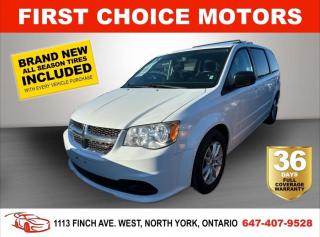 Used 2014 Dodge Grand Caravan SXT ~AUTOMATIC, FULLY CERTIFIED WITH WARRANTY!!!~ for sale in North York, ON