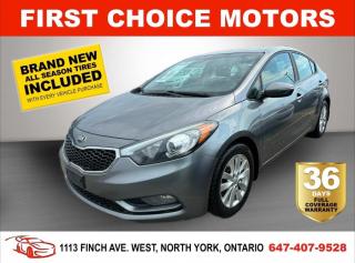 Used 2014 Kia Forte LX  ~AUTOMATIC, FULLY CERTIFIED WITH WARRANTY!!!~ for sale in North York, ON