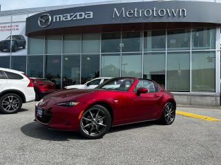 Used 2021 Mazda Miata MX-5 RF GT at Pure White Nappa Leather for sale in Burnaby, BC