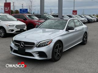 Used 2020 Mercedes-Benz C-Class 2.0L Mint Condition! Clean CarFax! Fully Serviced! for sale in Whitby, ON