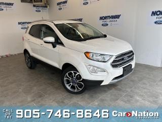 Used 2018 Ford EcoSport TITANIUM | 4X4 | LEATHER | SUNROOF | NAV | 1 OWNER for sale in Brantford, ON