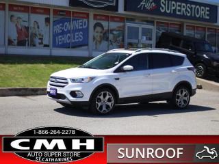 Used 2017 Ford Escape Titanium  **CANADIAN TOURING PKG** for sale in St. Catharines, ON