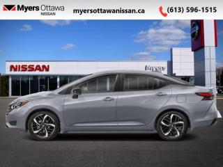 <b>Navigation,  LED Lights,  SiriusXM,  Heated Seats,  Apple CarPlay!</b><br> <br> <br> <br>  From the sleek exterior styling to the efficient powertrain, Nissan aims to make ever drive a fun one with this 2024 Versa. <br> <br>The Nissan Versa stays true to the core mandate of providing a value-packed yet competent urban commuter. The updated looks and smooth handling with class-leading efficiency are few of the delightful characteristics that make this subcompact sedan a top pick. The interior is also loaded with great tech and safety features that ensure a blissful and hassle-free commute every time, in all conditions.<br> <br> This grey pearl sedan  has an automatic transmission and is powered by a  122HP 1.6L 4 Cylinder Engine.<br> <br> Our Versas trim level is SR. This range-topping Versa SR gets an upgraded 8-inch infotainment screen with navigation, SiriusXM satellite radio, Apple CarPlay and Android Auto, LED lights, silver alloy wheels, a lip spoiler, and a dark chrome grille. Other features include SR fabric heated front seats, remote start, blind spot detection, front fog lamps, remote keyless entry, cruise control with steering wheel controls, air conditioning, Siri Eyes Free, and Google Assistant voice recognition. Safety features include intelligent emergency braking, lane departure warning, front and rear collision mitigation, and a rearview camera. This vehicle has been upgraded with the following features: Navigation,  Led Lights,  Siriusxm,  Heated Seats,  Apple Carplay,  Android Auto,  Remote Start. <br><br> <br>To apply right now for financing use this link : <a href=https://www.myersottawanissan.ca/finance target=_blank>https://www.myersottawanissan.ca/finance</a><br><br> <br/> See dealer for details. <br> <br><br> Come by and check out our fleet of 20+ used cars and trucks and 120+ new cars and trucks for sale in Ottawa.  o~o