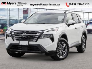 <b>Alloy Wheels,  Heated Seats,  Heated Steering Wheel,  Mobile Hotspot,  Remote Start!</b><br> <br> <br> <br>  Thrilling power when you need it and long distance efficiency when you dont, this 2024 Rogue has it all covered. <br> <br>Nissan was out for more than designing a good crossover in this 2024 Rogue. They were designing an experience. Whether your adventure takes you on a winding mountain path or finding the secrets within the city limits, this Rogue is up for it all. Spirited and refined with space for all your cargo and the biggest personalities, this Rogue is an easy choice for your next family vehicle.<br> <br> This glacier white SUV  has an automatic transmission and is powered by a  201HP 1.5L 3 Cylinder Engine.<br> <br> Our Rogues trim level is S. Standard features on this Rogue S include heated front heats, a heated leather steering wheel, mobile hotspot internet access, proximity key with remote engine start, dual-zone climate control, and an 8-inch infotainment screen with Apple CarPlay, and Android Auto. Safety features also include lane departure warning, blind spot detection, front and rear collision mitigation, and rear parking sensors. This vehicle has been upgraded with the following features: Alloy Wheels,  Heated Seats,  Heated Steering Wheel,  Mobile Hotspot,  Remote Start,  Lane Departure Warning,  Blind Spot Warning. <br><br> <br>To apply right now for financing use this link : <a href=https://www.myersottawanissan.ca/finance target=_blank>https://www.myersottawanissan.ca/finance</a><br><br> <br/>    5.74% financing for 84 months. <br> Payments from <b>$541.72</b> monthly with $0 down for 84 months @ 5.74% APR O.A.C. ( Plus applicable taxes -  $621 Administration fee included. Licensing not included.    ).  Incentives expire 2024-07-02.  See dealer for details. <br> <br><br> Come by and check out our fleet of 20+ used cars and trucks and 110+ new cars and trucks for sale in Ottawa.  o~o