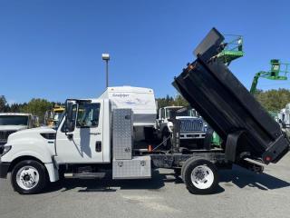 2013 International TerraStar Dump Truck Dually Diesel, 6.4L V8 DIESEL engine, 8 cylinder, hydraulic brakes, 2 door, automatic, 4X2, cruise control, air conditioning, AM/FM radio, power door locks, power windows, power mirrors, white exterior, grey interior, cloth. 6442 hours, Measurements: wheelbase - 160 inches, length of dump - 119 inches. Certificate and Decal Valid Until September 2024. $40,670.00 plus $375 processing fee, $41,045.00 total payment obligation before taxes.  Listing report, warranty, contract commitment cancellation fee, financing available on approved credit (some limitations and exceptions may apply). All above specifications and information is considered to be accurate but is not guaranteed and no opinion or advice is given as to whether this item should be purchased. We do not allow test drives due to theft, fraud and acts of vandalism. Instead we provide the following benefits: Complimentary Warranty (with options to extend), Limited Money Back Satisfaction Guarantee on Fully Completed Contracts, Contract Commitment Cancellation, and an Open-Ended Sell-Back Option. Ask seller for details or call 604-522-REPO(7376) to confirm listing availability.