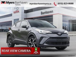 <b>Heated Seats,  Aluminum Wheels,  Heated Steering Wheel,  Lane Keep Assist,  Apple CarPlay!</b><br> <br>  Compare at $24646 - Our Live Market Price is just $23698! <br> <br>   Sporty on the outside and comfortable on the inside, style is just the beginning of what the Toyota C-HR has to offer. This  2020 Toyota C-HR is fresh on our lot in Ottawa. <br> <br>The C-HR is unlike anything Toyota has ever created. Youll feel the difference with premium features and intuitive technology that are designed to keep you comfortable and connected. It is a blast to drive, with the perfect blend of responsiveness and control that will make every drive memorable. With a spacious interior for all your passengers and gear, and state-of-the-art safety features that come standard, were confident youll agree that theres nothing quite like this amazing SUV. This  SUV has 127,732 kms. Its  nice in colour  . It has an automatic transmission and is powered by a  144HP 2.0L 4 Cylinder Engine.  <br> <br> Our C-HRs trim level is XLE Premium. Upgrading to this XLE Premium package is a great choice as it comes with unique aluminum wheels, heated sport seats with a power driver seat, a large 8 inch touchscreen featuring Apple CarPlay, Android Auto, Entune 3.0 Audio Plus, USB input and a heated steering wheel. Additional features include LED lights, Toyotas smart key with push button start, dual zone climate control, remote keyless entry, dynamic radar cruise control, Toyota Safety Sense with automatic highbeams, lane departure warning with steering assist, blind spot monitoring and heated power side mirrors plus much more! This vehicle has been upgraded with the following features: Heated Seats,  Aluminum Wheels,  Heated Steering Wheel,  Lane Keep Assist,  Apple Carplay,  Android Auto,  Entune Audio. <br> <br>To apply right now for financing use this link : <a href=https://www.myersbarrhaventoyota.ca/quick-approval/ target=_blank>https://www.myersbarrhaventoyota.ca/quick-approval/</a><br><br> <br/><br> Buy this vehicle now for the lowest bi-weekly payment of <b>$181.24</b> with $0 down for 84 months @ 9.99% APR O.A.C. ( Plus applicable taxes -  Plus applicable fees   ).  See dealer for details. <br> <br>At Myers Barrhaven Toyota we pride ourselves in offering highly desirable pre-owned vehicles. We truly hand pick all our vehicles to offer only the best vehicles to our customers. No two used cars are alike, this is why we have our trained Toyota technicians highly scrutinize all our trade ins and purchases to ensure we can put the Myers seal of approval. Every year we evaluate 1000s of vehicles and only 10-15% meet the Myers Barrhaven Toyota standards. At the end of the day we have mutual interest in selling only the best as we back all our pre-owned vehicles with the Myers *LIFETIME ENGINE TRANSMISSION warranty. Thats right *LIFETIME ENGINE TRANSMISSION warranty, were in this together! If we dont have what youre looking for not to worry, our experienced buyer can help you find the car of your dreams! Ever heard of getting top dollar for your trade but not really sure if you were? Here we leave nothing to chance, every trade-in we appraise goes up onto a live online auction and we get buyers coast to coast and in the USA trying to bid for your trade. This means we simultaneously expose your car to 1000s of buyers to get you top trade in value. <br>We service all makes and models in our new state of the art facility where you can enjoy the convenience of our onsite restaurant, service loaners, shuttle van, free Wi-Fi, Enterprise Rent-A-Car, on-site tire storage and complementary drink. Come see why many Toyota owners are making the switch to Myers Barrhaven Toyota. <br>*LIFETIME ENGINE TRANSMISSION WARRANTY NOT AVAILABLE ON VEHICLES WITH KMS EXCEEDING 140,000KM, VEHICLES 8 YEARS & OLDER, OR HIGHLINE BRAND VEHICLE(eg. BMW, INFINITI. CADILLAC, LEXUS...) o~o