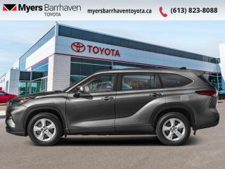Used 2023 Toyota Highlander LE  - Low Mileage for sale in Ottawa, ON