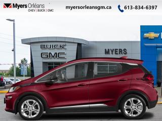 <b>Heated Seats,  Heated Steering Wheel,  Aluminum Wheels,  Proximity Key,  Push Button Start!</b><br> <br>    Drive with confidence in this sleek and efficient Chevrolet Bolt. This  2019 Chevrolet Bolt EV is fresh on our lot in Orleans. <br> <br>A pioneer among electric cars, this Chevrolet Bolt EV has an upscale, spacious cabin, and sporty acceleration. With its hatchback layout, it can provide plenty of cargo space, but if you fold the rear seats down and you can fit much more than you would expect! With the best combination of interior functionality and spaciousness, you can do it all while bringing everyone along for the ride.This  hatchback has 62,043 kms. Its  red in colour  . It has an automatic transmission and is powered by a  smooth engine.  It may have some remaining factory warranty, please check with dealer for details. <br> <br> Our Bolt EVs trim level is LT. This impressive Bolt LT come with aluminum wheels, push button start and keyless remote entry, Chevrolet MyLink Radio with a huge 10.2 inch LCD colour touchscreen that includes Bluetooth streaming audio, SiriusXM, OnStar with 4G LTE and built-in Wi-Fi capability. This Bolt also includes teen driver technology, heated front seats, remote vehicle starter, a heated steering wheel, Apple CarPlay, Android Auto, a rear vision camera plus much more. This vehicle has been upgraded with the following features: Heated Seats,  Heated Steering Wheel,  Aluminum Wheels,  Proximity Key,  Push Button Start,  Remote Engine Start,  Apple Carplay. <br> <br>To apply right now for financing use this link : <a href=https://www.myersorleansgm.ca/FinancePreQualForm target=_blank>https://www.myersorleansgm.ca/FinancePreQualForm</a><br><br> <br/><br> Buy this vehicle now for the lowest bi-weekly payment of <b>$177.72</b> with $0 down for 84 months @ 9.99% APR O.A.C. ( Plus applicable taxes -  Plus applicable fees   ).  See dealer for details. <br> <br>*MYERS LIFETIME ENGINE AND TRANSMISSION COVERAGE CERTIFICATE NOT AVAILABLE ON VEHICLES WITH KMS EXCEEDING 140,000KM, VEHICLES 8 YEARS & OLDER, OR HIGHLINE BRAND VEHICLE(eg. BMW, INFINITI. CADILLAC, LEXUS...)<br> Come by and check out our fleet of 30+ used cars and trucks and 190+ new cars and trucks for sale in Orleans.  o~o