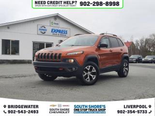 Recent Arrival! Mango Tango Pearlcoat 2016 Jeep Cherokee Trailhawk 4WD 9-Speed Automatic Pentastar 3.2L V6 VVT 1-Year SIRIUSXM Subscription, 6 Speakers, ABS brakes, Air Conditioning, Alloy wheels, All-Season Floor Mats, Auxiliary Transmission Oil Cooler, Block heater, Brake assist, Cold Weather Group, Compass, Delay-off headlights, Driver door bin, Dual front impact airbags, Electronic Stability Control, Exterior Mirrors w/Heating Element, For SiriusXM Info Call 888-539-7474, Front fog lights, Fully automatic headlights, GPS Antenna Input, Heated Front Seats, Heated Steering Wheel, Hill Descent Control, Illuminated entry, Jeep Active Drive II, Low tire pressure warning, Off-Road Suspension, Outside temperature display, Overhead airbag, Overhead console, Panic alarm, ParkView Rear Back-Up Camera, Power Heated Mirrors, Power steering, Power windows, Quick Order Package 27E, Radio data system, Rear window defroster, Rear window wiper, Remote keyless entry, Remote Start System, SIRIUSXM Satellite Radio, Speed control, Speed-sensing steering, Spoiler, Tilt steering wheel, Traction control, Trip computer, Voltmeter, Windshield Wiper De-Icer.