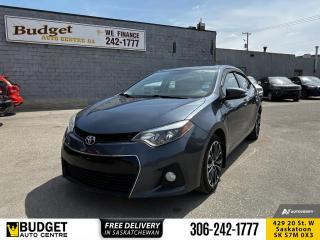 <b>Rear View Camera,  Heated Seats,  Bluetooth,  Air Conditioning,  Remote Keyless Entry!</b><br> <br>    Offering dynamic features that being excitement to your everyday drive! This  2016 Toyota Corolla is for sale today. <br> <br>With legendary Toyota quality, durability and reliability, the 2016 Toyota Corolla is an exceptionally sleek, sophisticated and fun-to-drive car. 
It delivers impressive fuel economy and a long list of standard equipment. Built with high quality materials and topped off with a satisfying ride, this 2016 Corolla exudes craftsmanship at every corner. The interior is stylish, functional and inviting, while displaying attention to detail not typically found on other vehicles in the Corollas class. This  sedan has 161,023 kms. Its  grey in colour  . It has a cvt transmission and is powered by a  132HP 1.8L 4 Cylinder Engine.  <br> <br> Our Corollas trim level is LE. This Corolla LE offers advanced technology thats designed to balance and enhance your adventures. Features include 16-inch wheels, heated front seats, premium fabric seat material, remote keyless entry, cruise control, air conditioning, a 6-speaker audio system, a 6.1-in touch screen display with voice recognition and bluetooth, plus it even comes with a rear backup camera. This vehicle has been upgraded with the following features: Rear View Camera,  Heated Seats,  Bluetooth,  Air Conditioning,  Remote Keyless Entry,  Cruise Control. <br> <br>To apply right now for financing use this link : <a href=https://www.budgetautocentre.com/used-cars-saskatoon-financing/ target=_blank>https://www.budgetautocentre.com/used-cars-saskatoon-financing/</a><br><br> <br/><br><br> Budget Auto Centre has been a trusted name in the Automotive industry for over 40 years. We have built our reputation on trust and quality service. With long standing relationships with our customers, you can trust us for advice and assistance on all your automotive needs. </br>

<br> With our Credit Repair program, and over 250+ well-priced used vehicles in stock, youll drive home happy. We are driven to ensure the best in customer satisfaction and look forward working with you. </br> o~o
