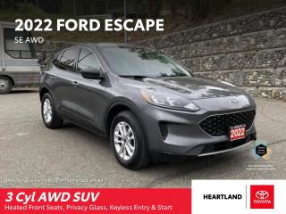 Used 2022 Ford Escape SE AWD for sale in Williams Lake, BC