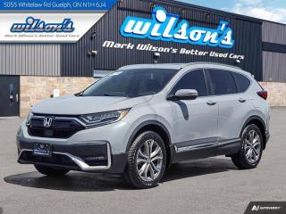Used 2020 Honda CR-V Touring AWD, Leather, Sunroof, Nav, Heated Steering + Seats, CarPlay + Android, New Tires & Brakes! for sale in Guelph, ON