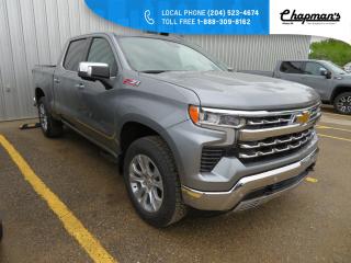 New 2024 Chevrolet Silverado 1500 LTZ HD Surround Vision, Heated/Ventilated Front Seats, Heated Steering Wheel for sale in Killarney, MB