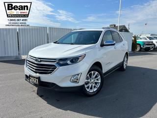 Used 2021 Chevrolet Equinox Premier 1.5L 4CYL WITH REMOTE START/ENTRY, HEATED SEATS, HEATED STEERING WHEEL, VENTILATED SEATS, SUNROOF, POWER LIFTGATE, HD SURROUND VISION for sale in Carleton Place, ON