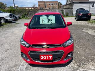<div>2017 Chevrolet spark LT red with black interior comes with power windows and locks keyless entry alloys back up camera and much more looks and runs great </div>
