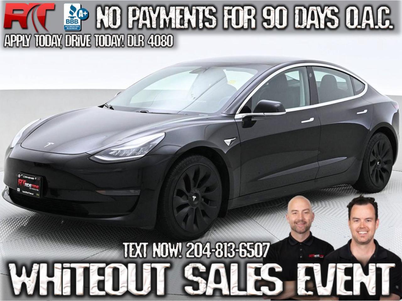 Used 2020 Tesla Model 3 STANDARD RANGE PLUS for sale in Winnipeg, MB